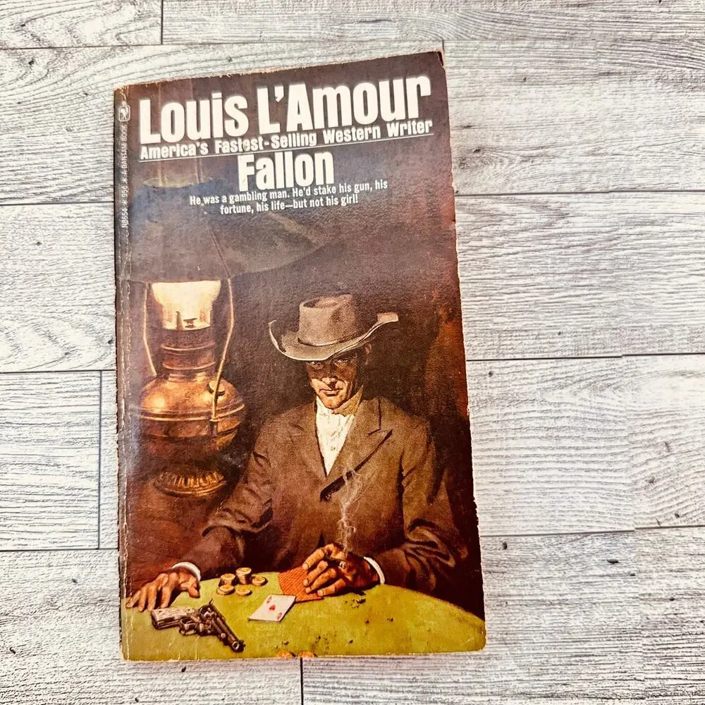 Louis L'Amour FALLON - 1971 Vtg Paperback Western‎ Novel PB